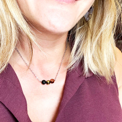 Collar de los 3 Ojos | Protección