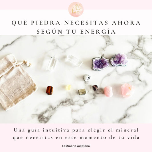 Guía ebook – Qué piedra necesitas ahora según tu energía