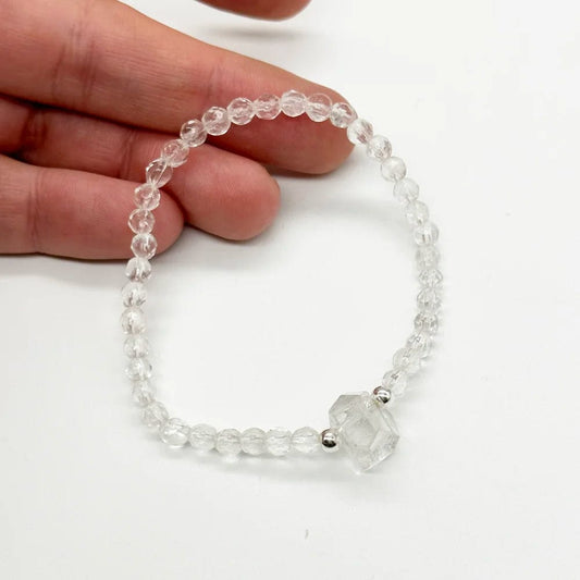 Pulsera Cuarzo Blanco