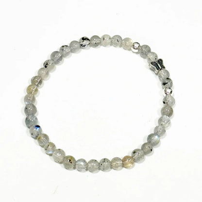 Pulsera Labradorita con Mariposa