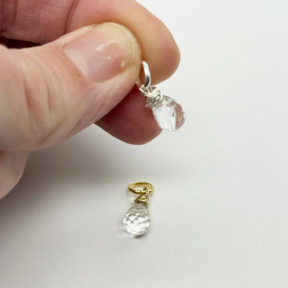 Colgante Mini Lágrima de Mineral