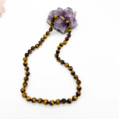 Collar Ojo de Tigre para protección