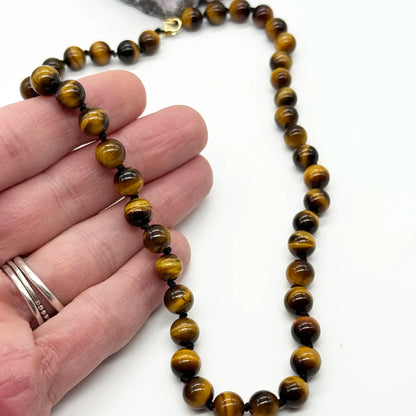 Collar Ojo de Tigre para protección