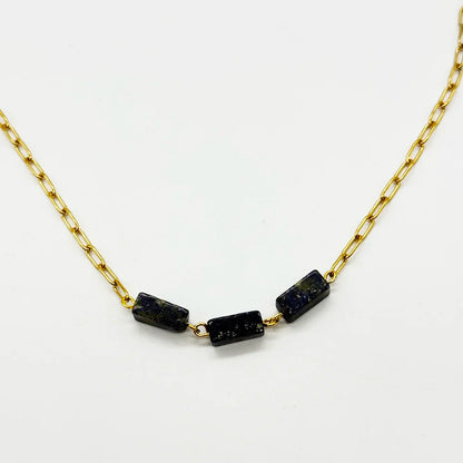 Collar Tres Minerales | Calma, Comunicación e Intuición