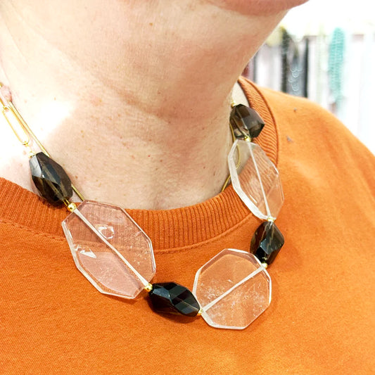 Collar único de Cuarzos | Fuerza y Protección