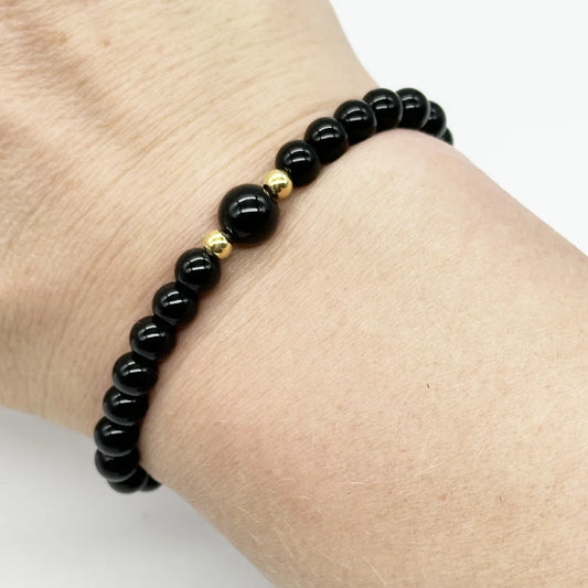 Pulsera Obsidiana Negra