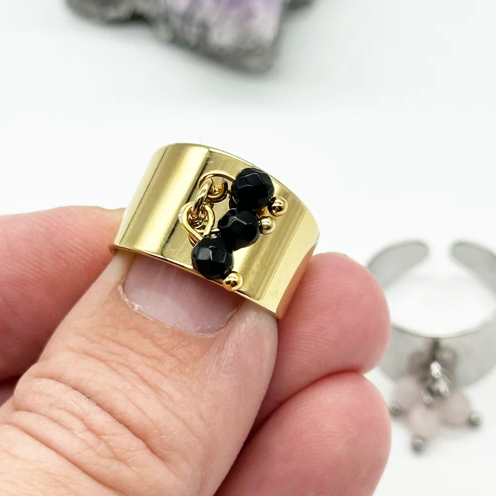 Anillo adaptale con Minerales