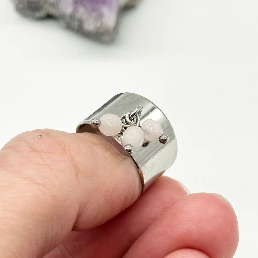 Anillo adaptale con Minerales