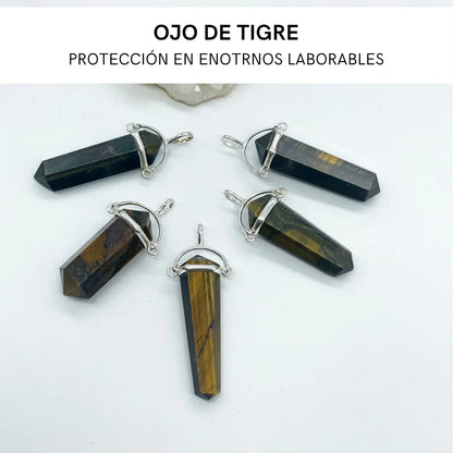 Puntas de Ojo de Tigre para el Mal de ojo