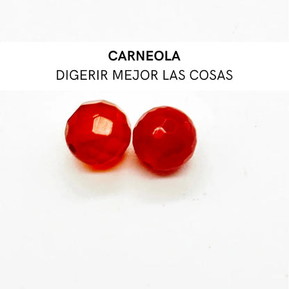 Pulsera de Minerales y una Mariposa