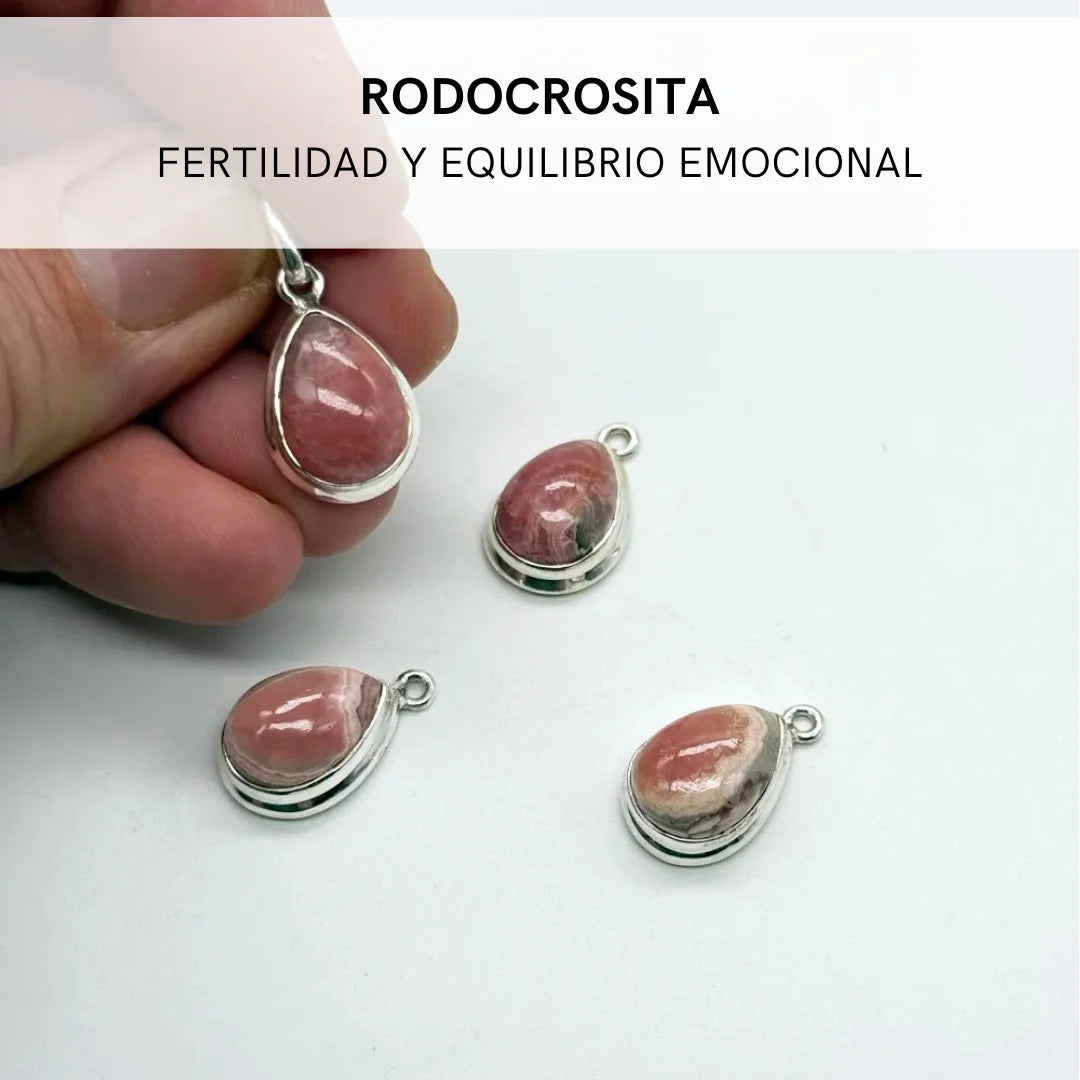 Colgante Rodocrosita · Fertilidad y Emociones