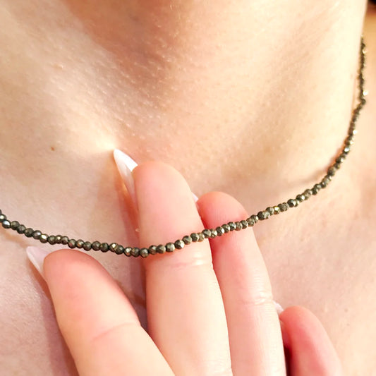 Collar finito Pirita | Abundancia y éxito