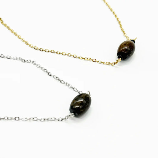 Collar de protección con Turmalina y Broncita