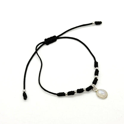 Pulsera de Hilo con Piedra luna – foto 2