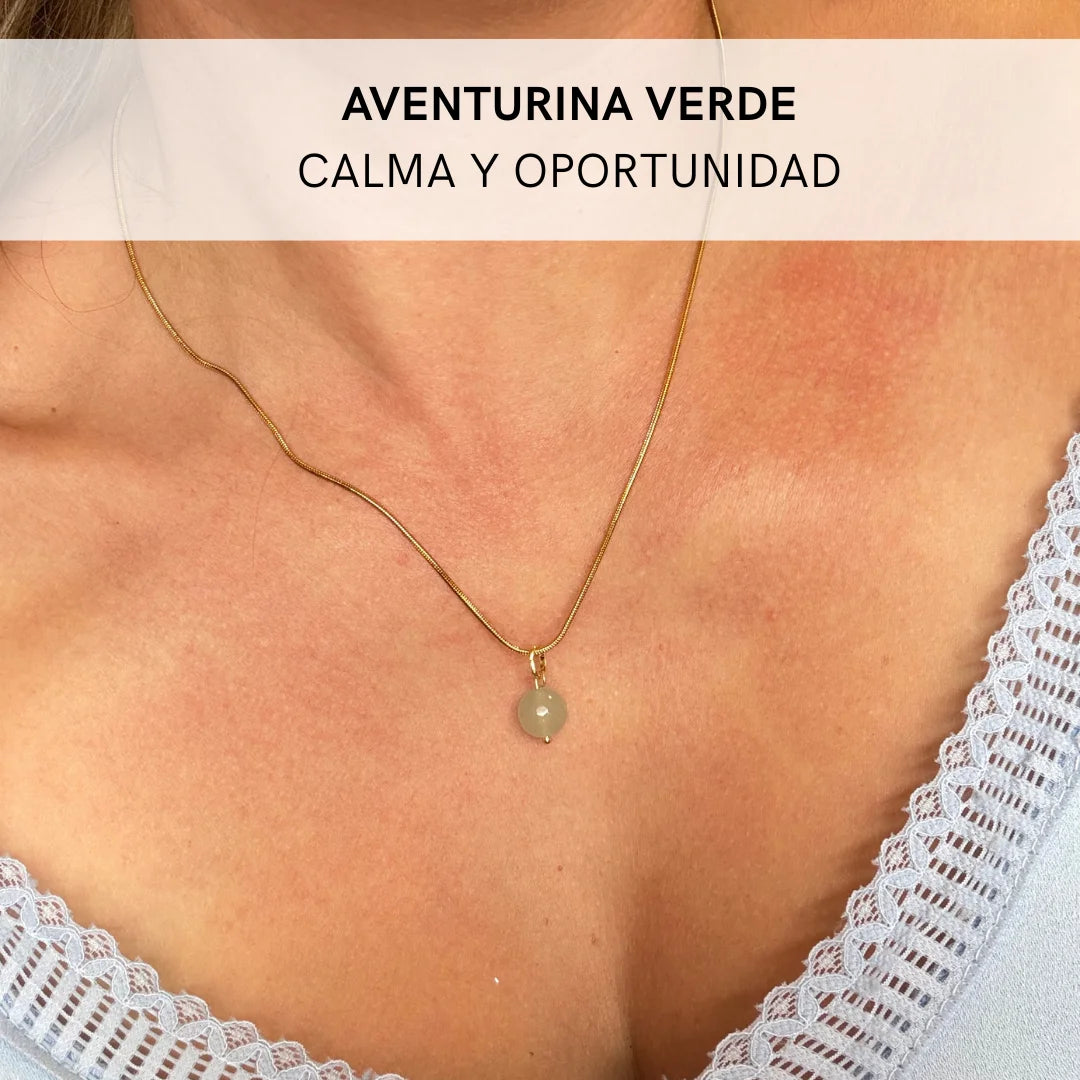 Colgante Aventurina Verde