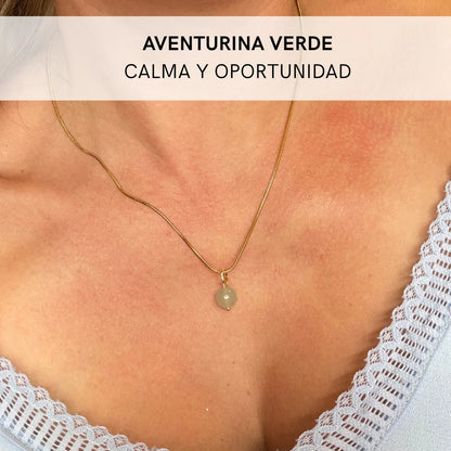 Colgante Aventurina Verde