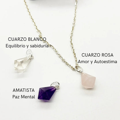 Colgante Mini péndulo de Cuarzo