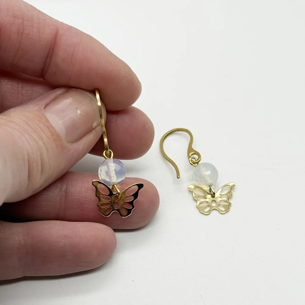Pendientes Mariposa y Mineral