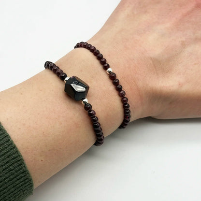 Pulsera de Granates Natural