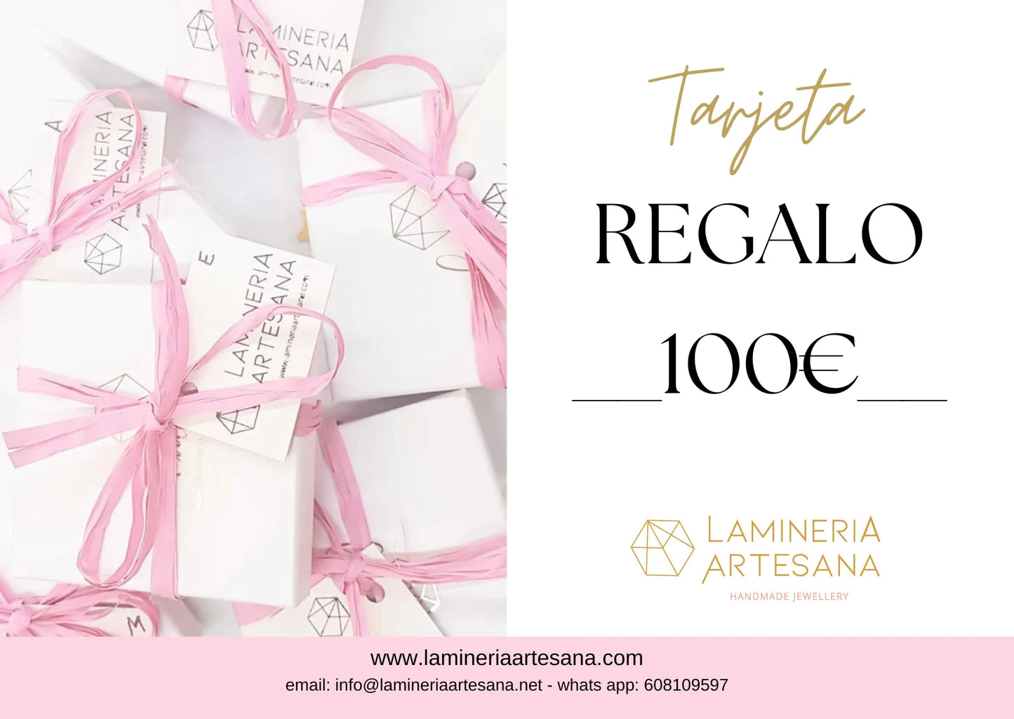 Tarjeta Regalo LaMineria Artesana