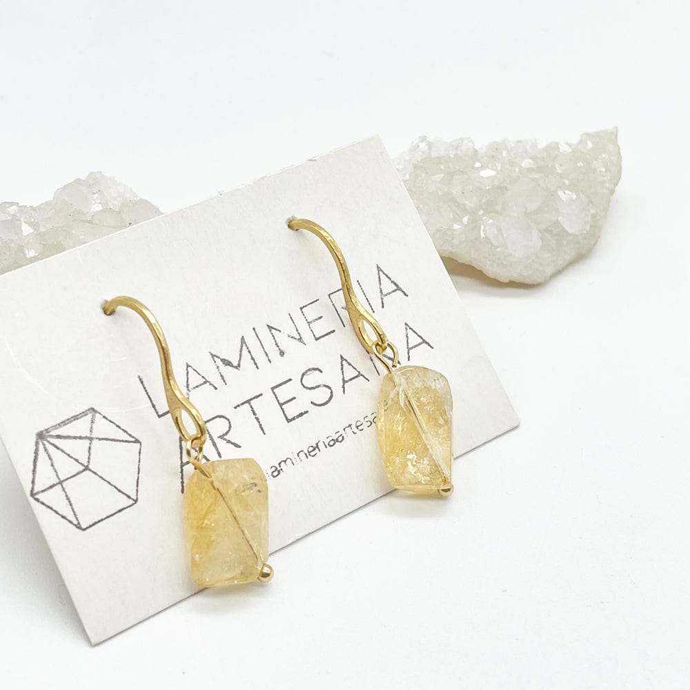 Citrine hot sale crystal earrings