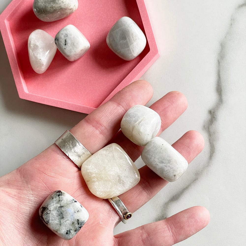 Piedra Luna en rodado